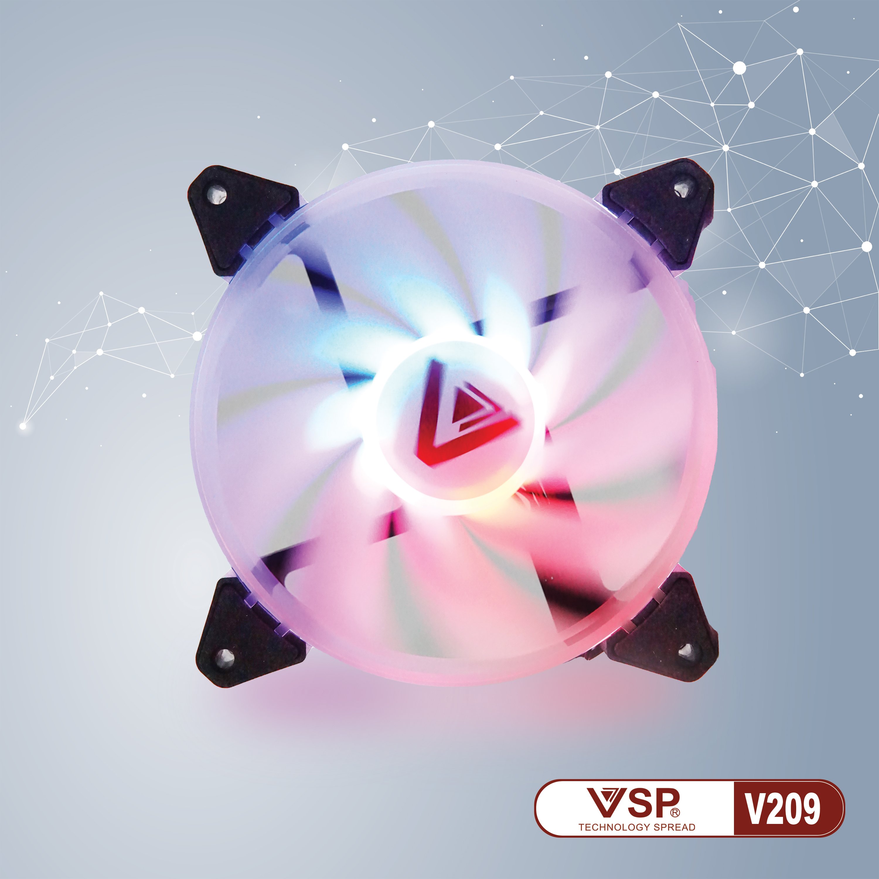 Fan Case VSP V209 LED RGB