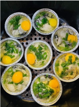 Set 50 bát bạc nướng đồ ăn