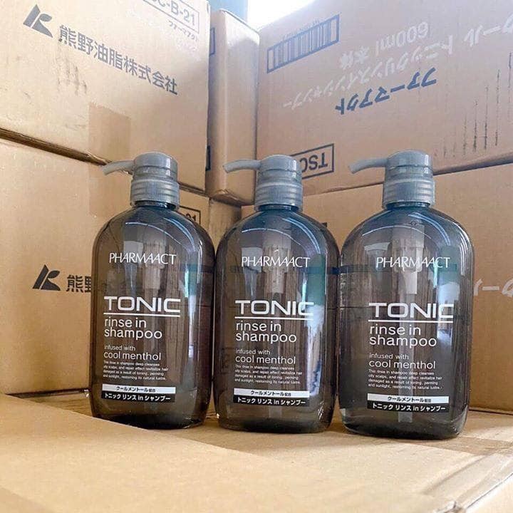 Dầu Gội Đầu Nam Tonic Pharmaact Nhật Bản 600Ml