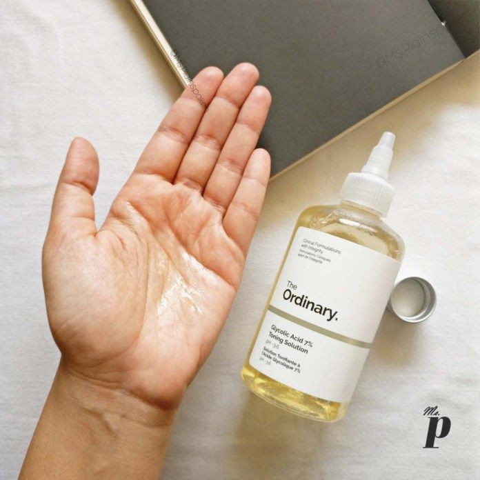 Nước hoa hồng The Ordinary Glycolic Acid 7% Toning Solution.