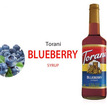 Syrup Torani Blueberry (Việt quất) 750ml