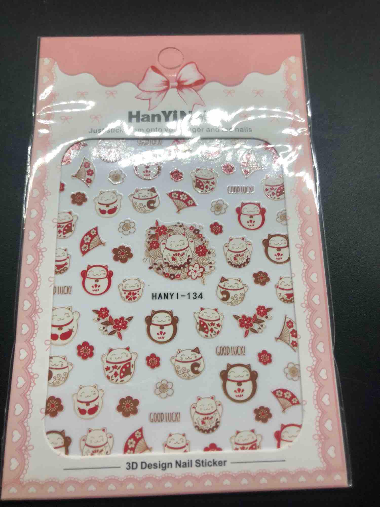 Sticker dán móng mẫu thần tài