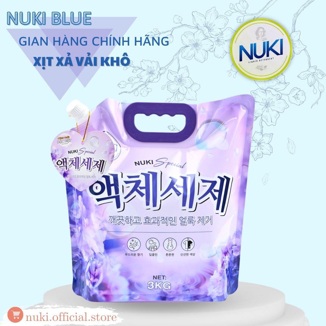 Nước giặt Hàn Quốc Nuki Special 3kg