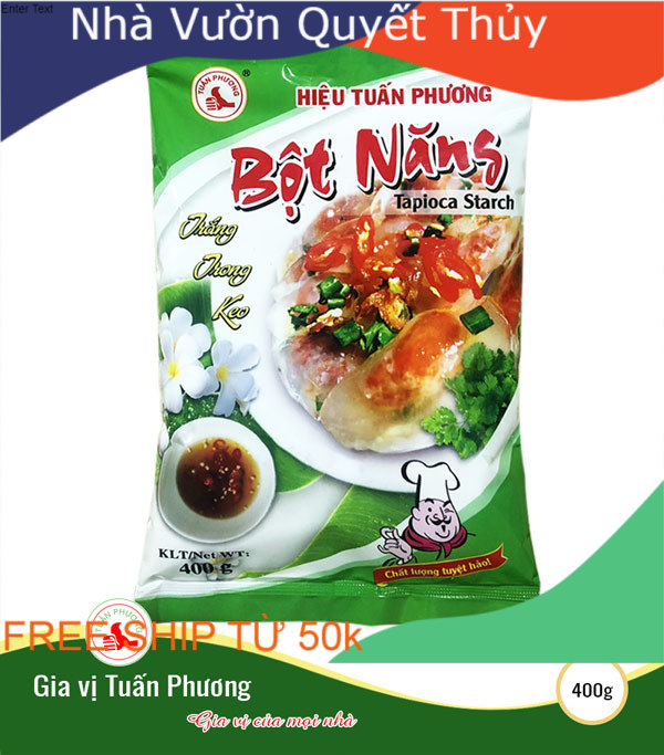(Giảm 20K Ship Đơn Từ 49K) Bột Năng Tuấn Phương 400g ( Gói )