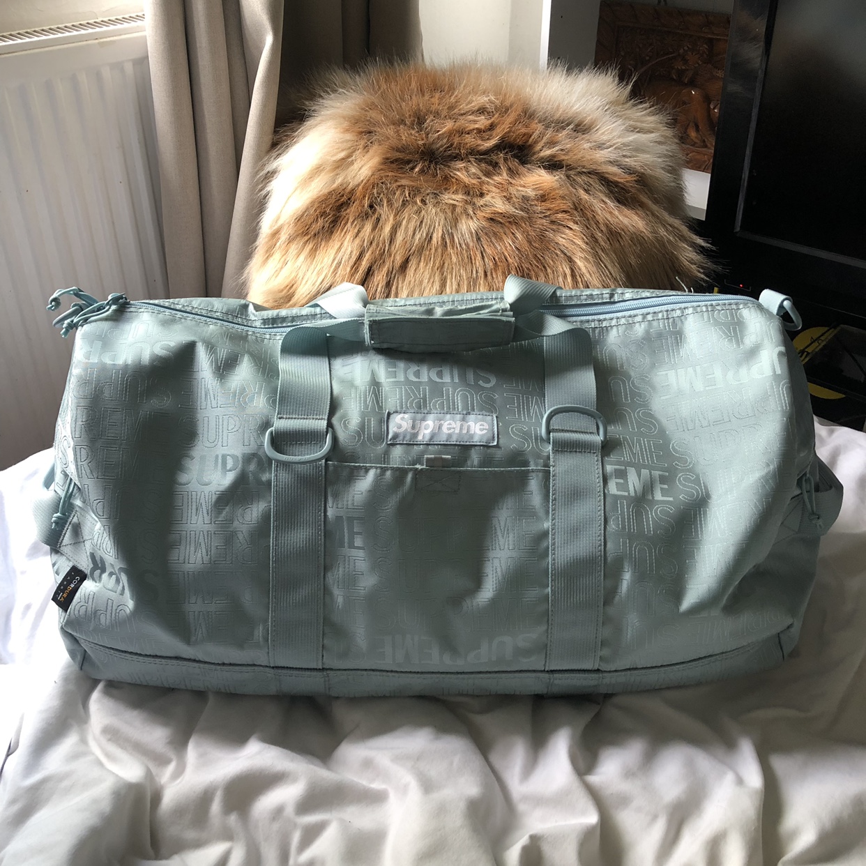 Túi Trống Du Lịch Supreme SS19 Duffle Bag