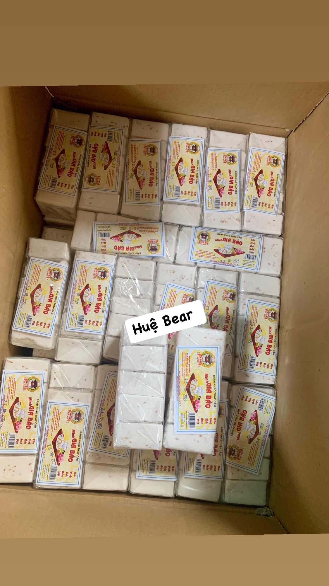 Bịch bánh khảo gia bảo thơm ngon