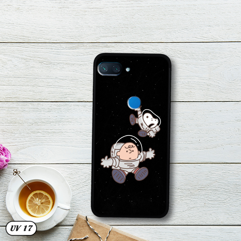 Ốp Xiaomi Mi 8 Lite lưng nhám -ngộ nghĩnh