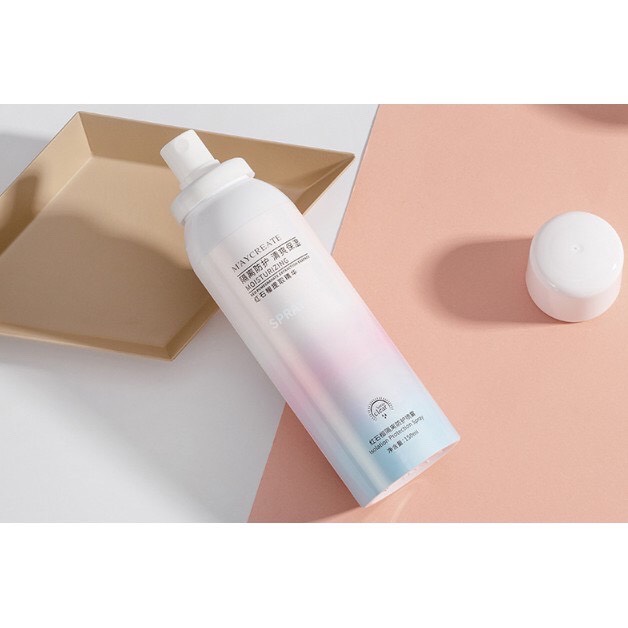 Xịt Chống Nắng Trắng Da Maycreate 150ml Nội Địa Trung