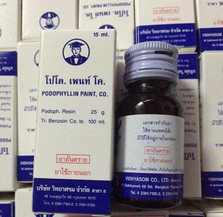 [HCM]Podophyllin 25 sùi mào gà không tái phát che tên SP