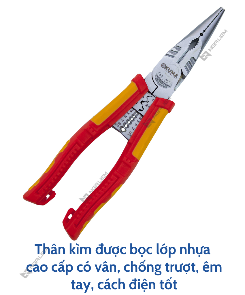 Kìm Nhọn 8′ Đa Năng OKUMA