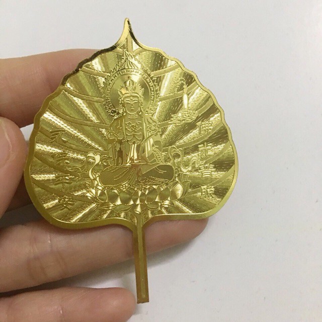 LÁ BỒ ĐỀ MẠ VÀNG CHIÊU TÀI LỘC