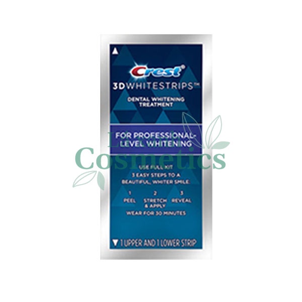 [Hàng Mỹ] Miếng dán trắng răng Crest 3D White Whitestrips Professional Effects