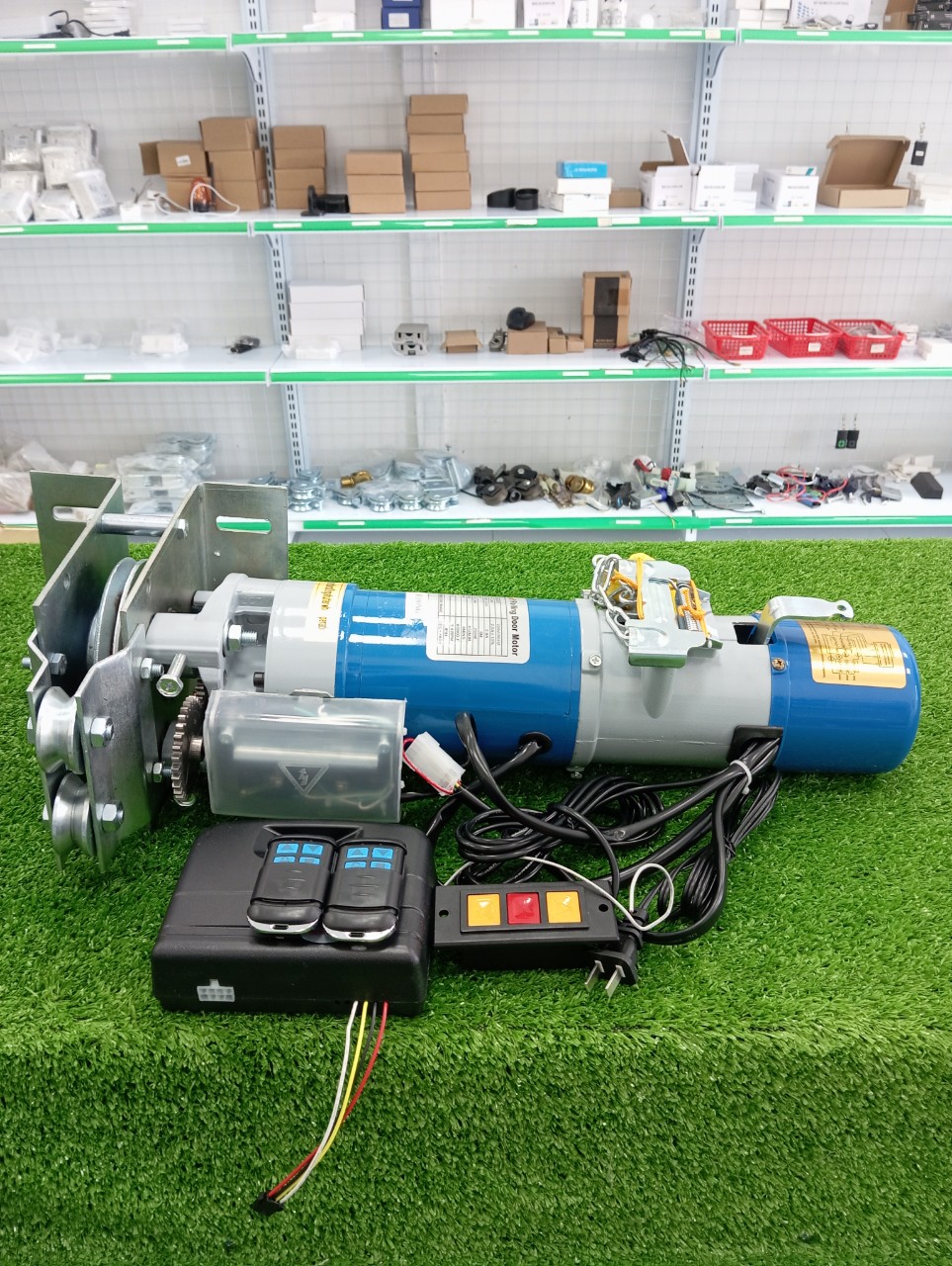 Mô tơ kéo mái bạt mái xếp nice chen ac400