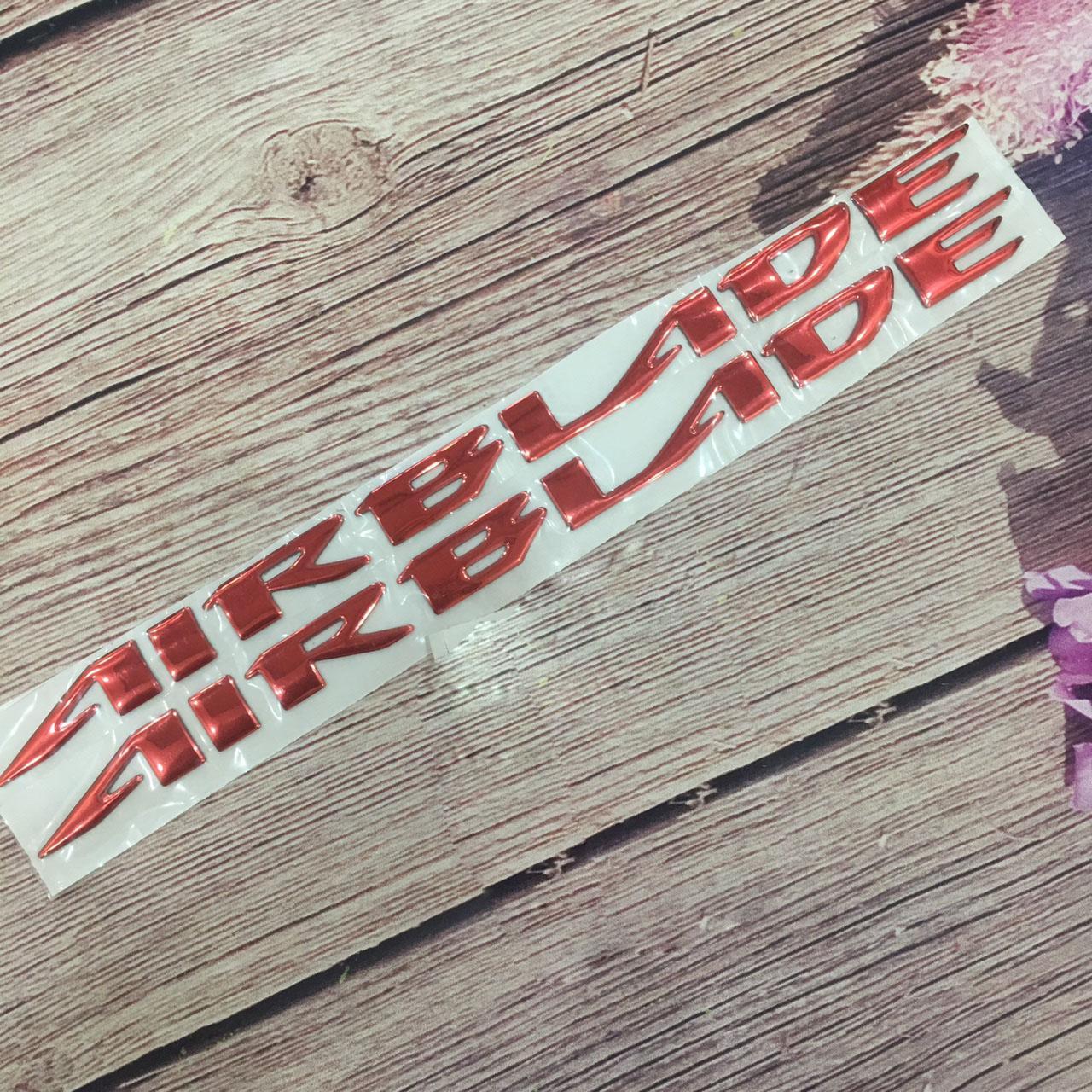 Tem chữ nổi AIRBLADE 2016-2019