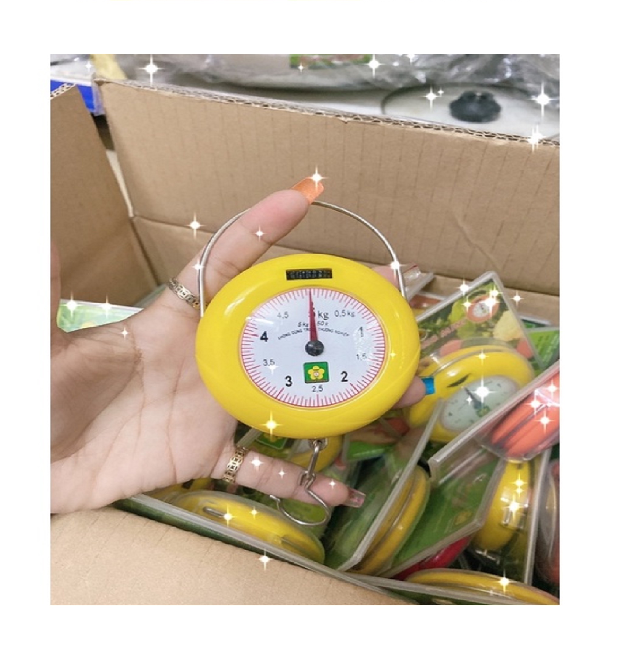 COMBO 5 cái Cân treo mini Nhơn Hòa 5Kg