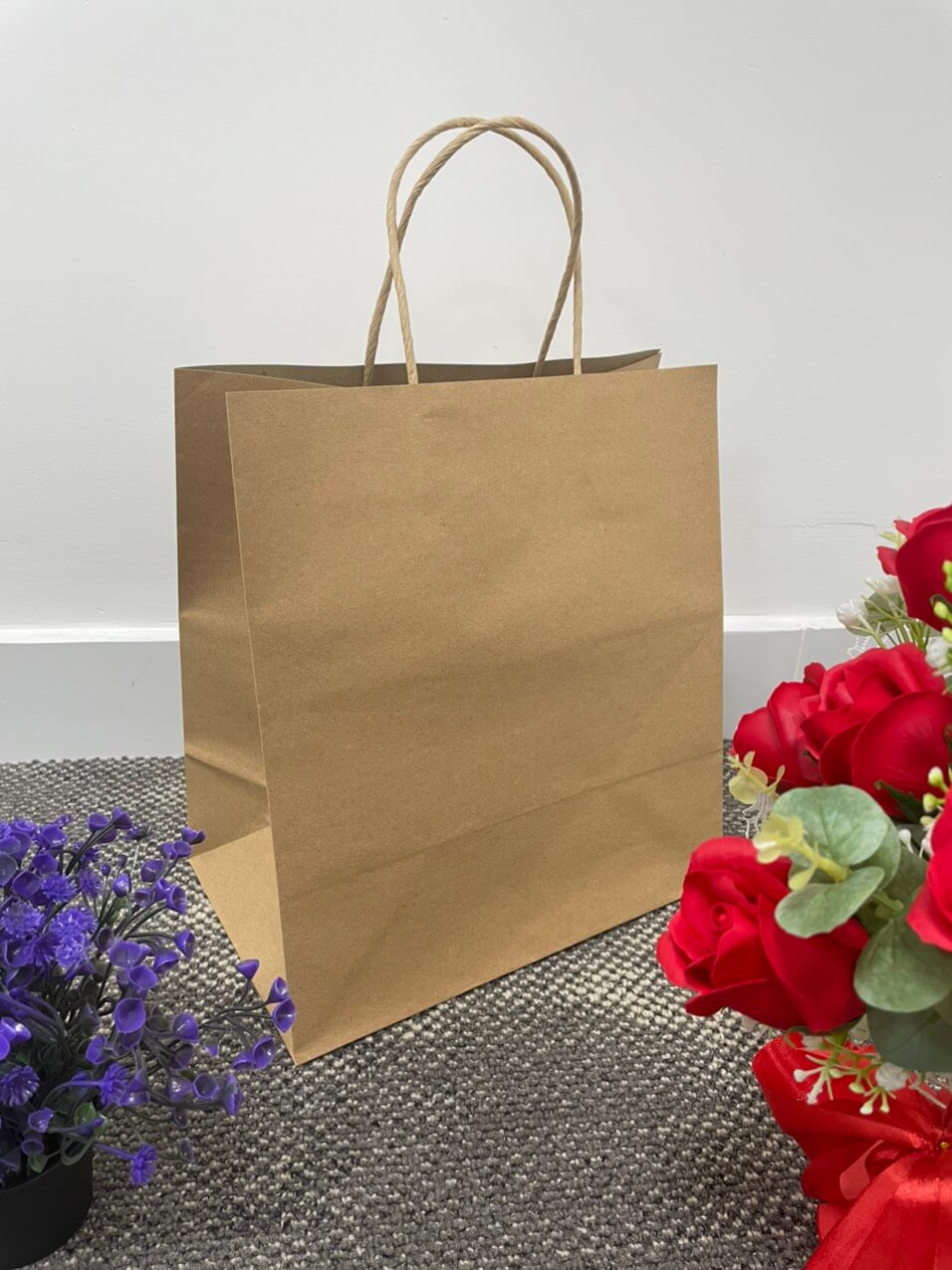 Combo 10 Túi giấy kraft nâu KT15 (30 x 27 x 17 cm)