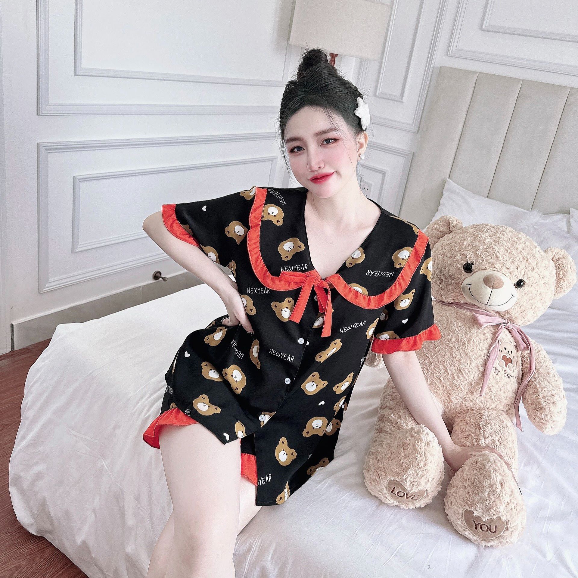 Đồ Bộ Đùi Bigsize 50-100kg Đồ Mặc Nhà Xinh