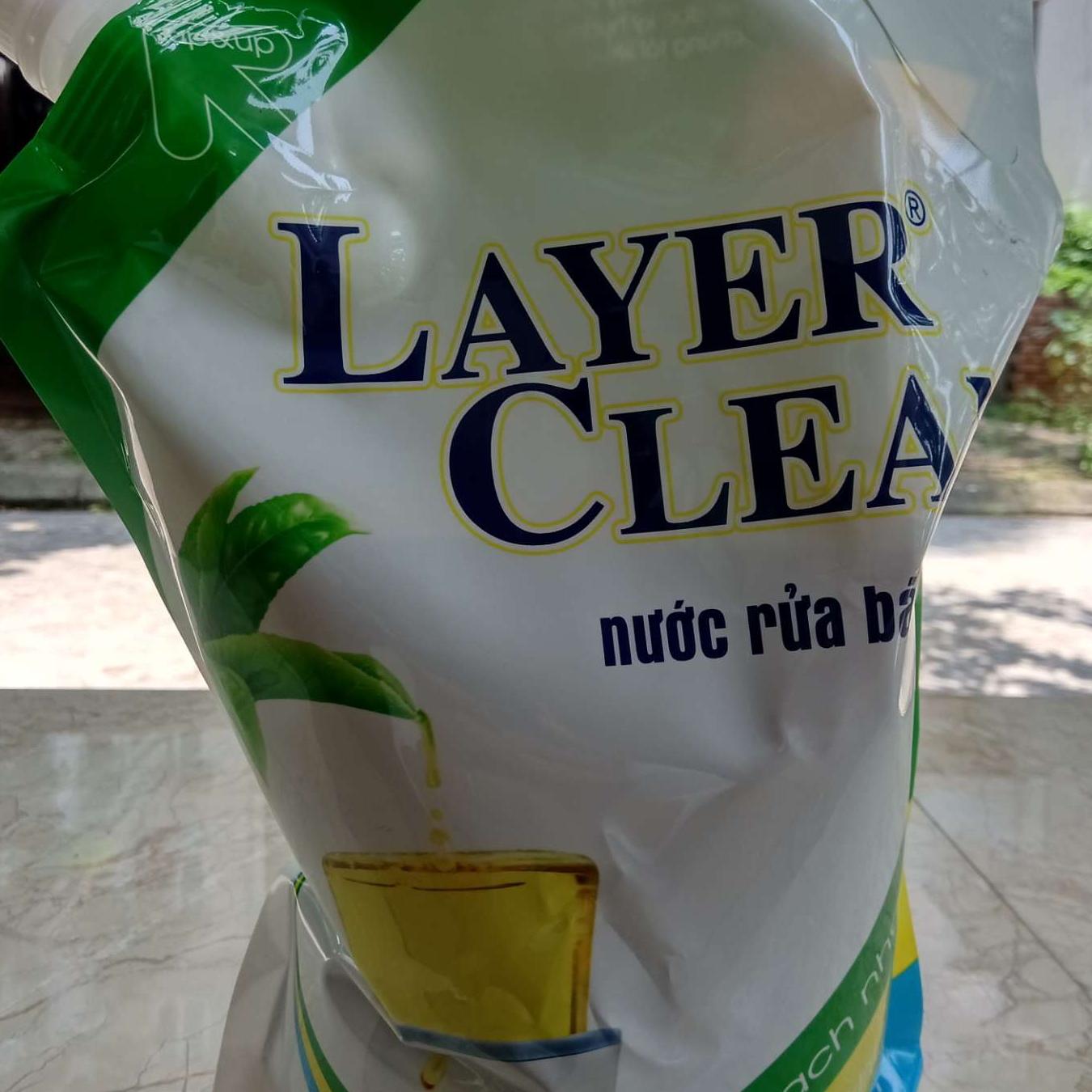 Nước rửa bát hương hồng  hữu cơ Layerclean