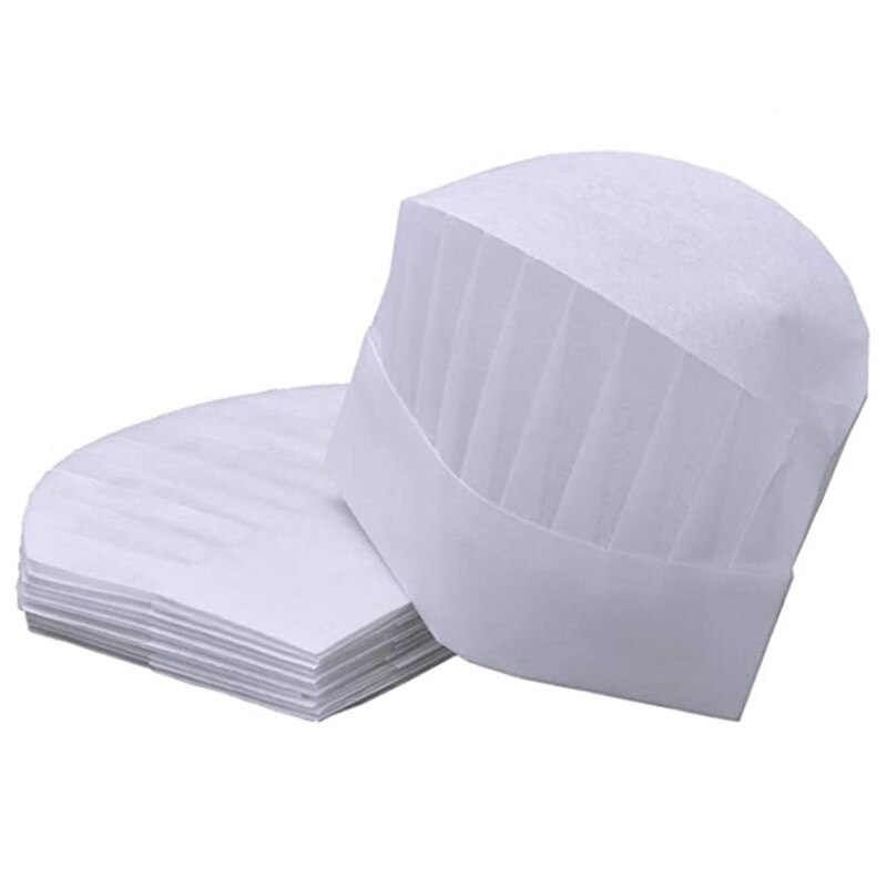 Nón, Mũ Đầu Bếp Bằng Giấy ( Hàng Đẹp Loại 1)