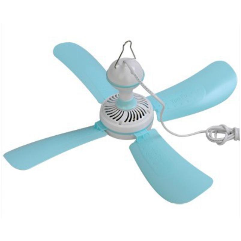 Quạt trần mini 4 cánh (Xanh)