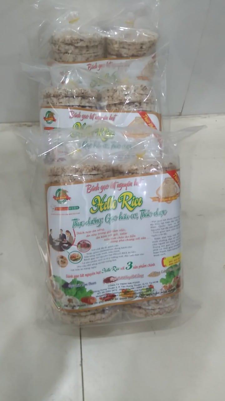 [HCM]bánh gạo lứt hello rice (dưỡng sinh -chay)