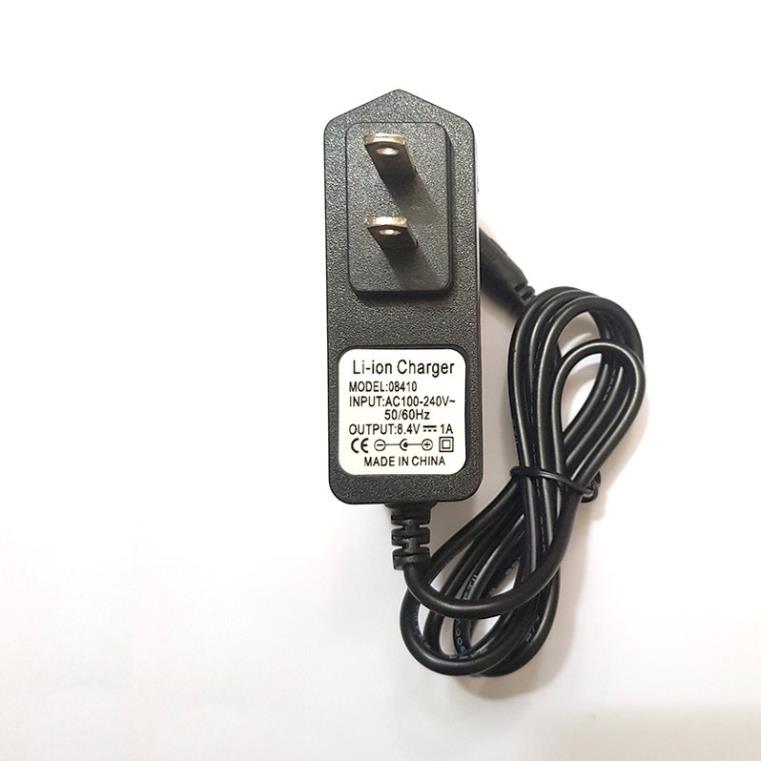 Nsv bộ sạc nguồn adapter ac-dc sạc pin 2s 8.4v-1a chuẩn cắm 5.5 2.1mm cho thiết bị điện tử