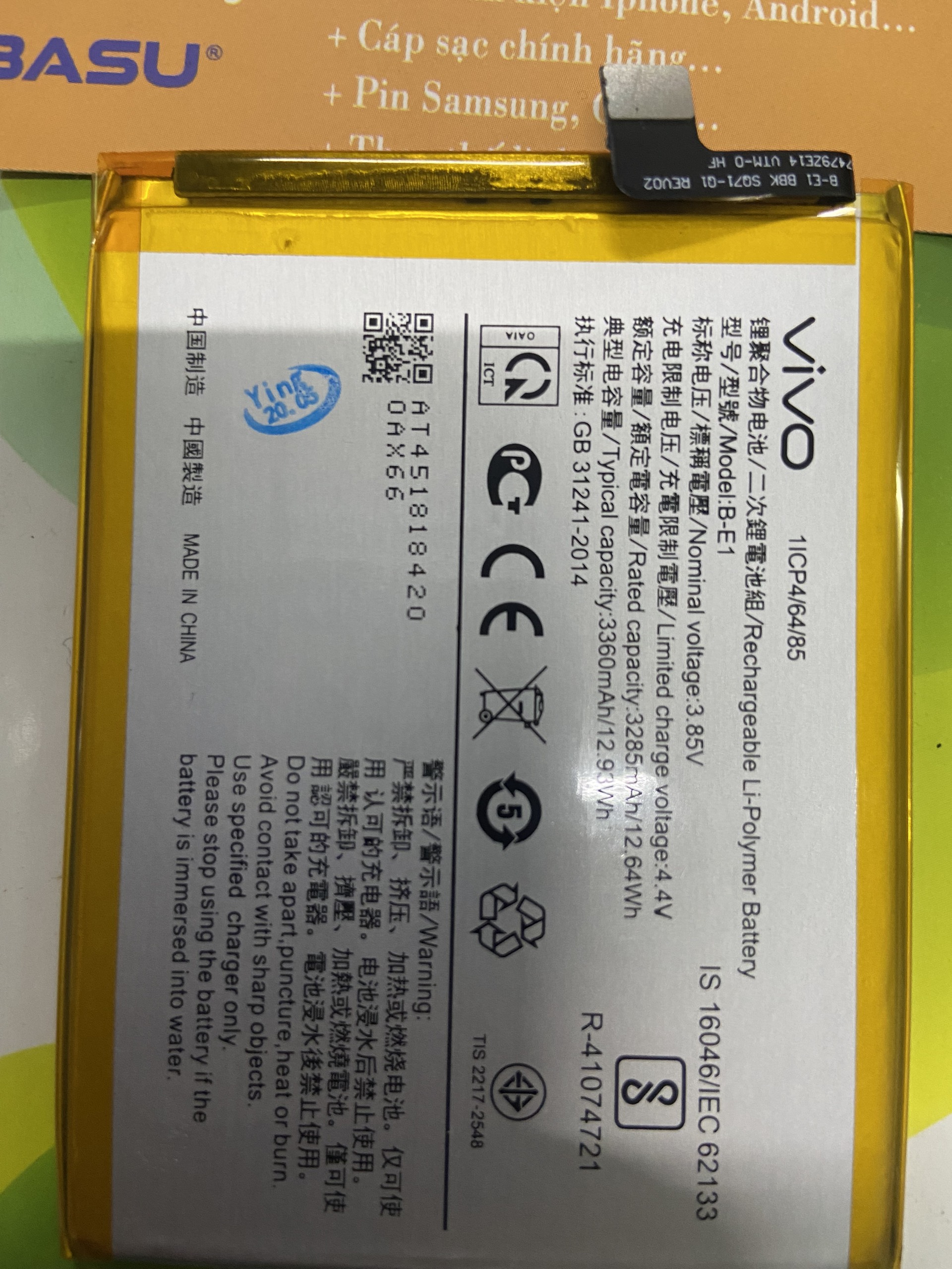 [HCM]Pin Vivo V9 (Mã pin: B-D9)
