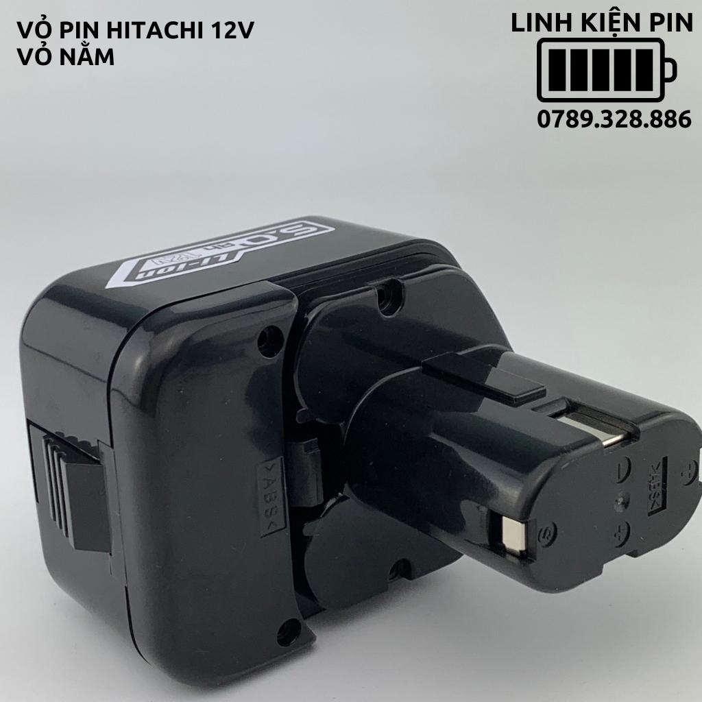 Vỏ Pin Hitachi 12V Vỏ Nằm Có Tem