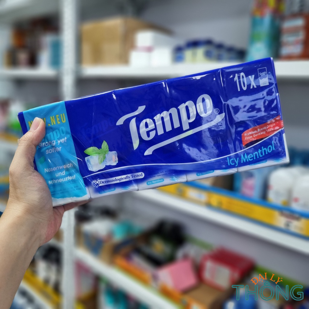 Pocket tissue tempo icy menthol | Petit citrus blossom 4 layer | paper towel box drawing tempo 90 sheets