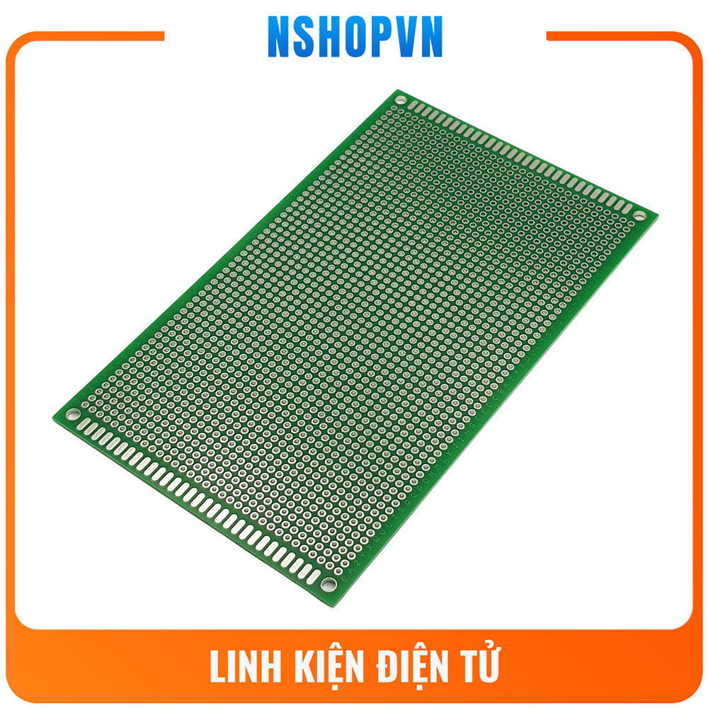 Test board hàn, Bản mạch hàn 2 mặt 9x15cm sợi thủy tinh