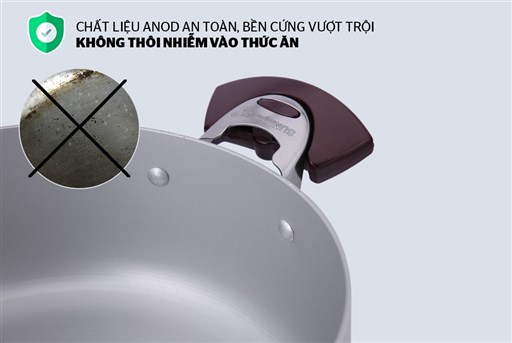 BỘ NỒI ANOD SUNHOUSE SH6633EB - 3 món