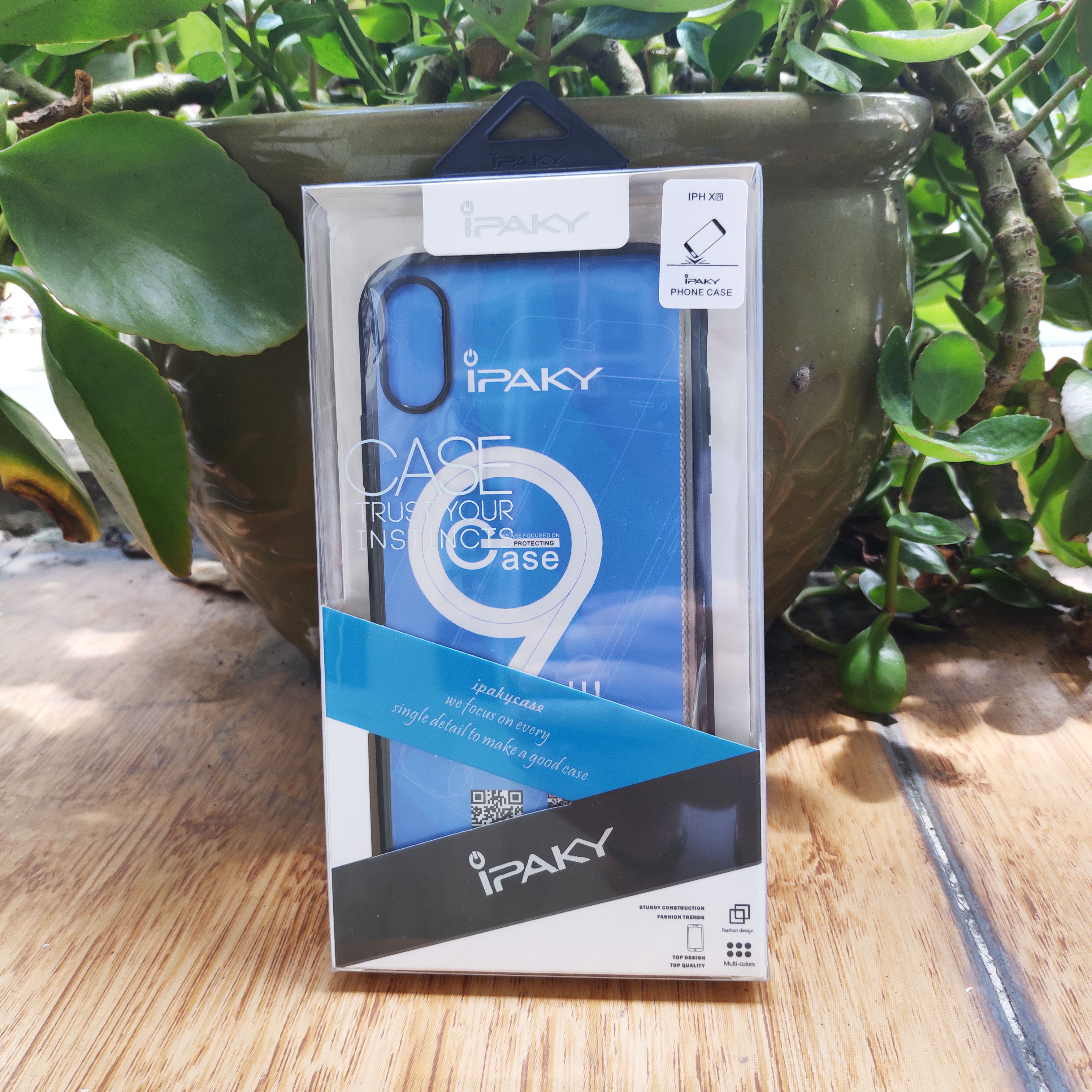 [Hỏa Tốc HCM] Ốp lưng IPAKY iPhone 11/ 11 Pro/ 11 Pro Max - Mặt lưng Trong, VIỀN MÀU MỎNG
