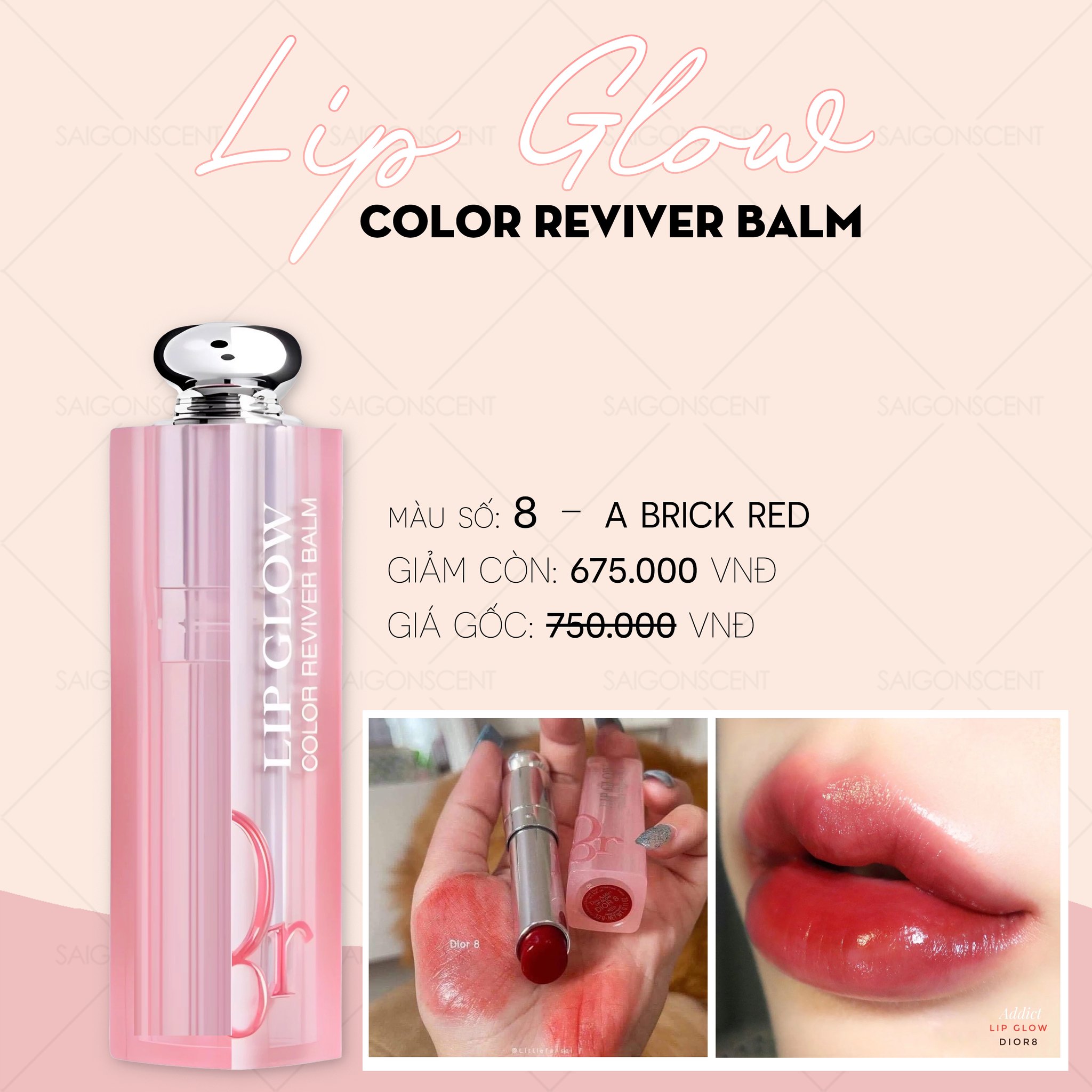 Son dưỡng DI-- ADDICT LIP GLOW 3.2g