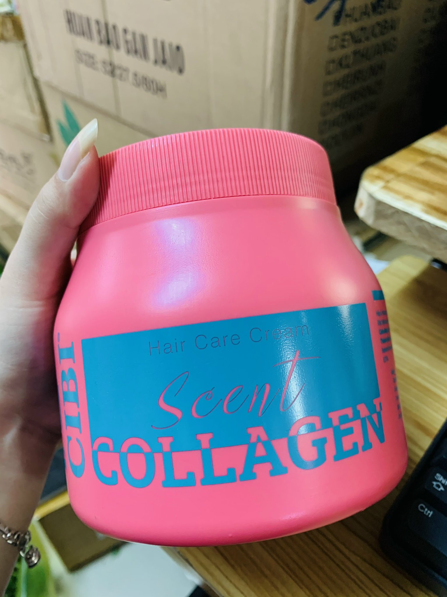 HẤP Ủ HƯƠNG TÓC COLLAGEN CIBI 1000ML