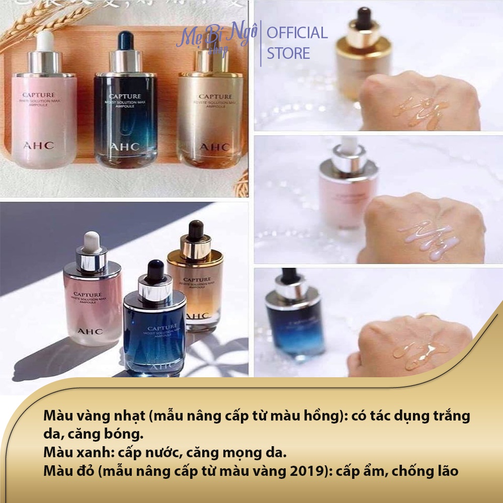 (Mẫu mới) Tinh chất AHC Capture Solution Prime Moist Ampoule 50ml
