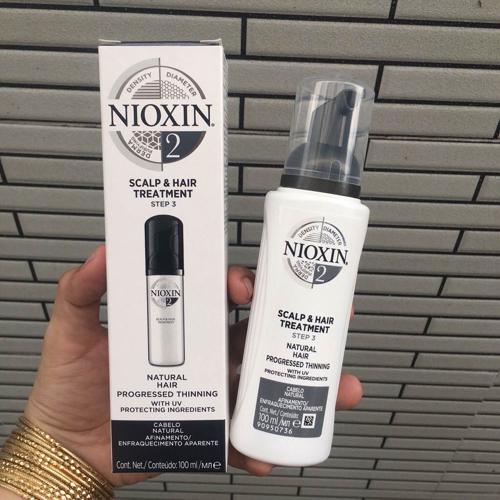 Tinh chất kích thích mọc tóc Nioxin Scalp & Hair Treatment System 2 100ml