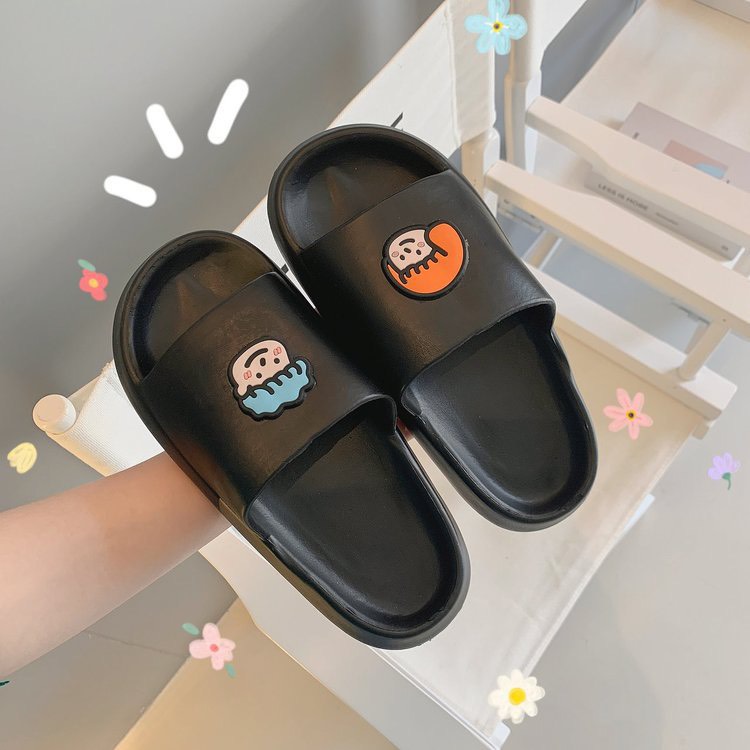 (2 MÀU) Dép thời trang nữ Chibi cực xinh xắn