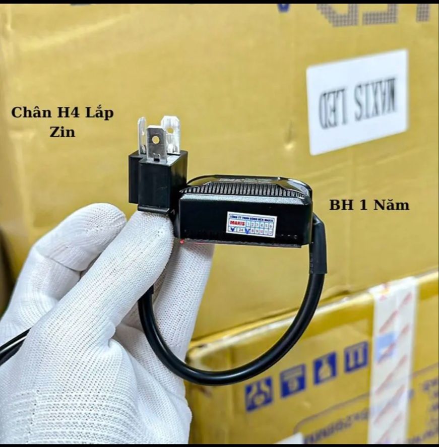 Đèn led bi mini tí hon chân M5,H7,H4