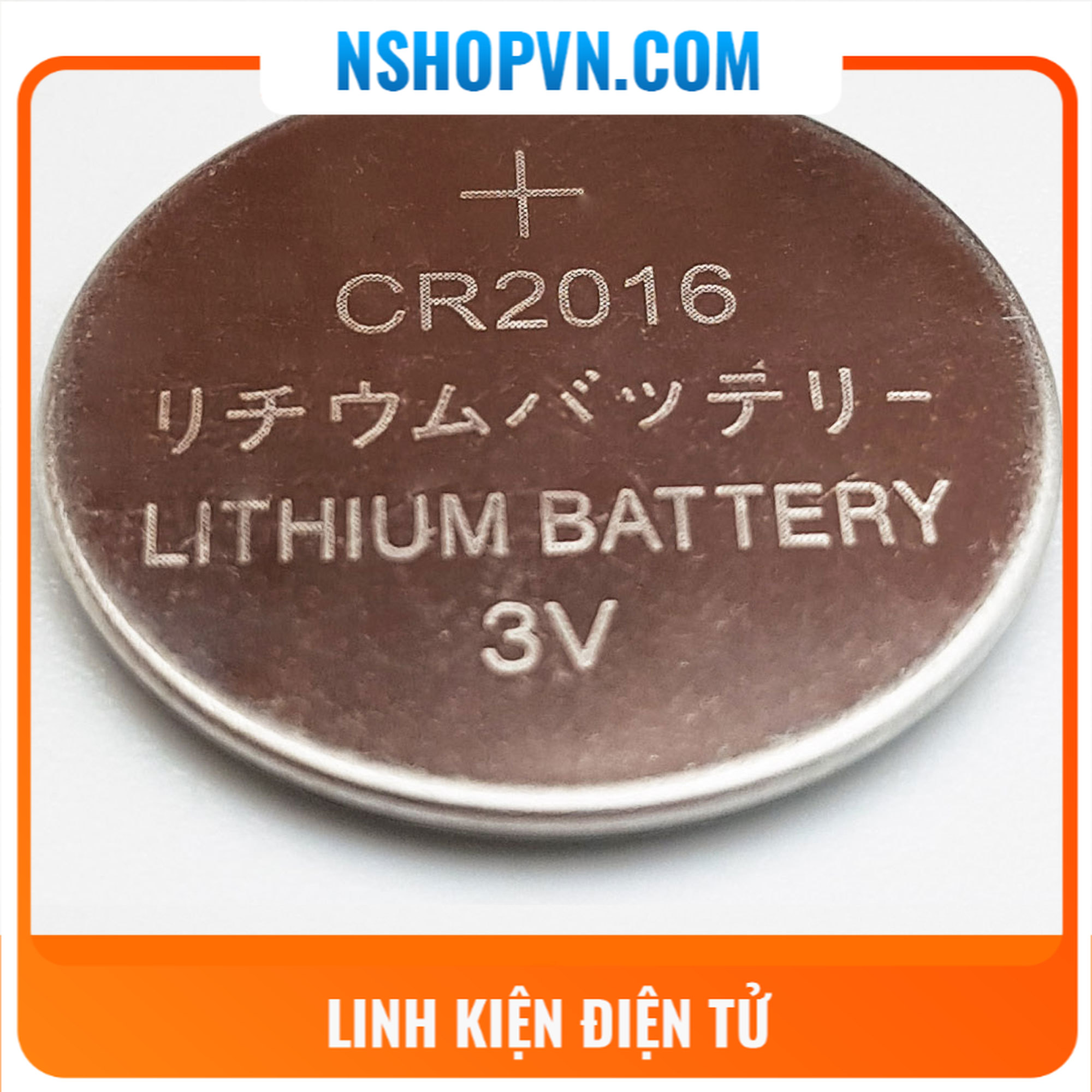 Pin cúc áo cr2016 3volt
