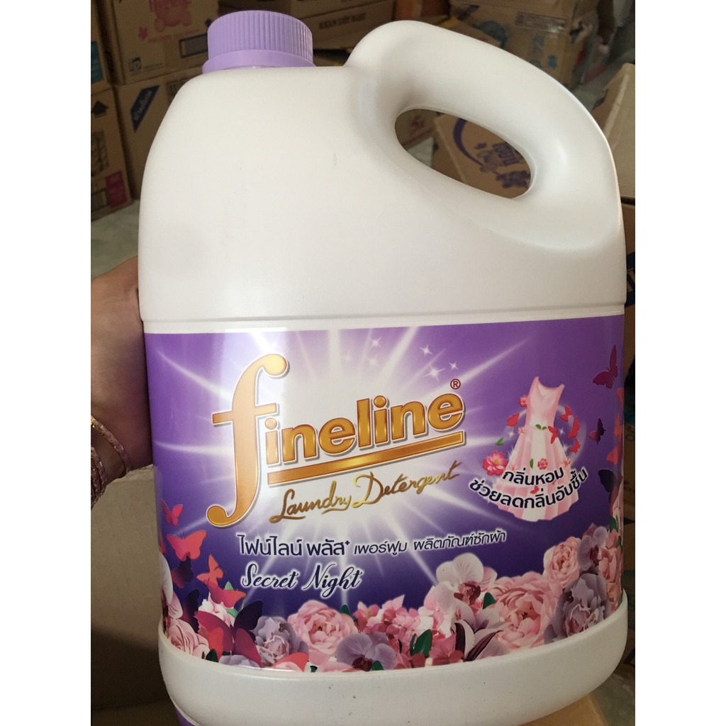 NƯỚC GIẶT XẢ FINELINE 3000ML [MÀU TÍM MẪU MỚI] THÁI LAN