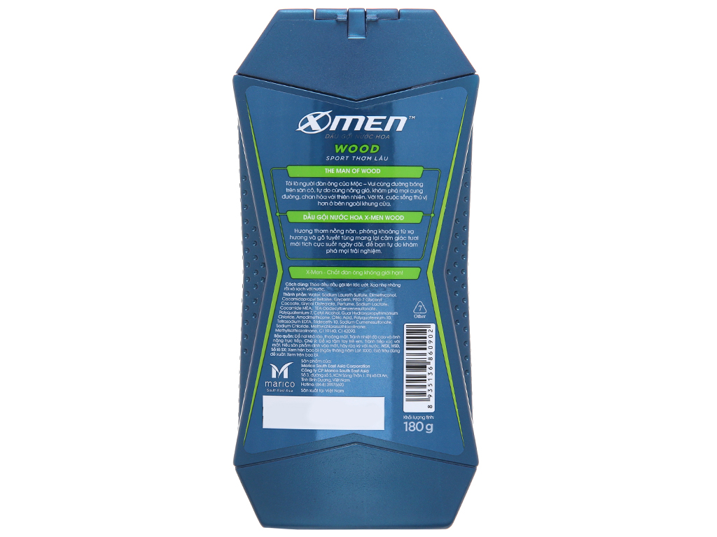 Dầu Gội Xmen Chai 180G