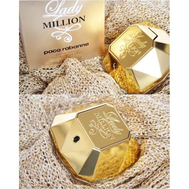 Nước hoa nữ Lady Million Set 2 Chai 40ml