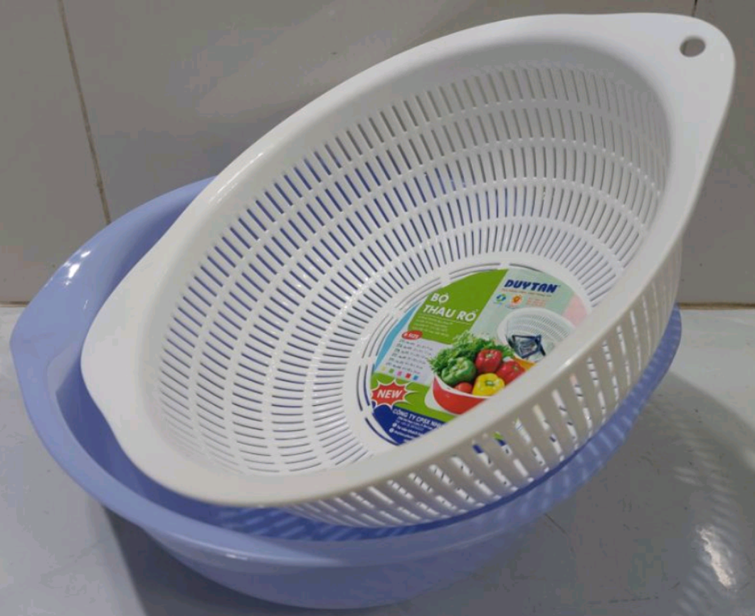 Bộ Thau Rổ Nhựa Duy Tân Nhiều Size
