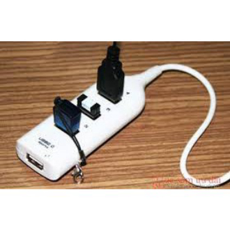 Hub usb 4 port hình ổ điện - DC247
