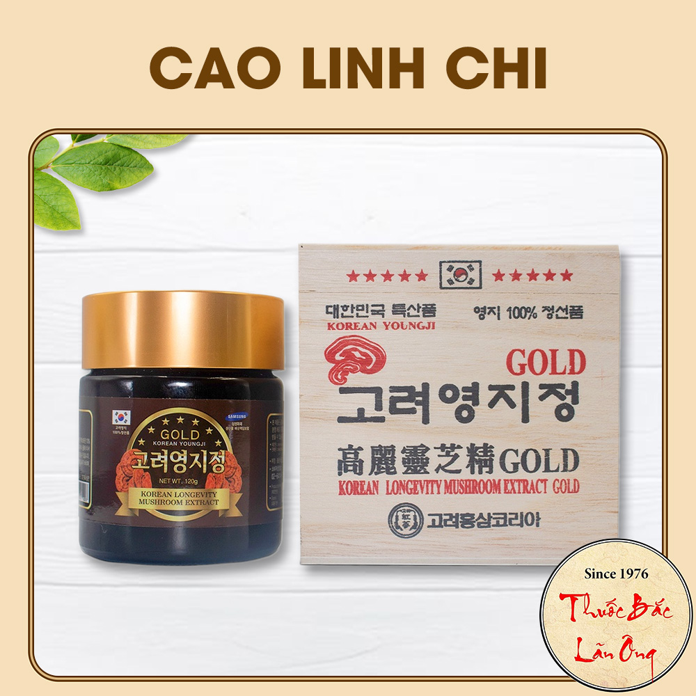 Cao Linh Chi Hàn Quốc YoungJi (Hộp Gỗ Trắng 3 lọ)
