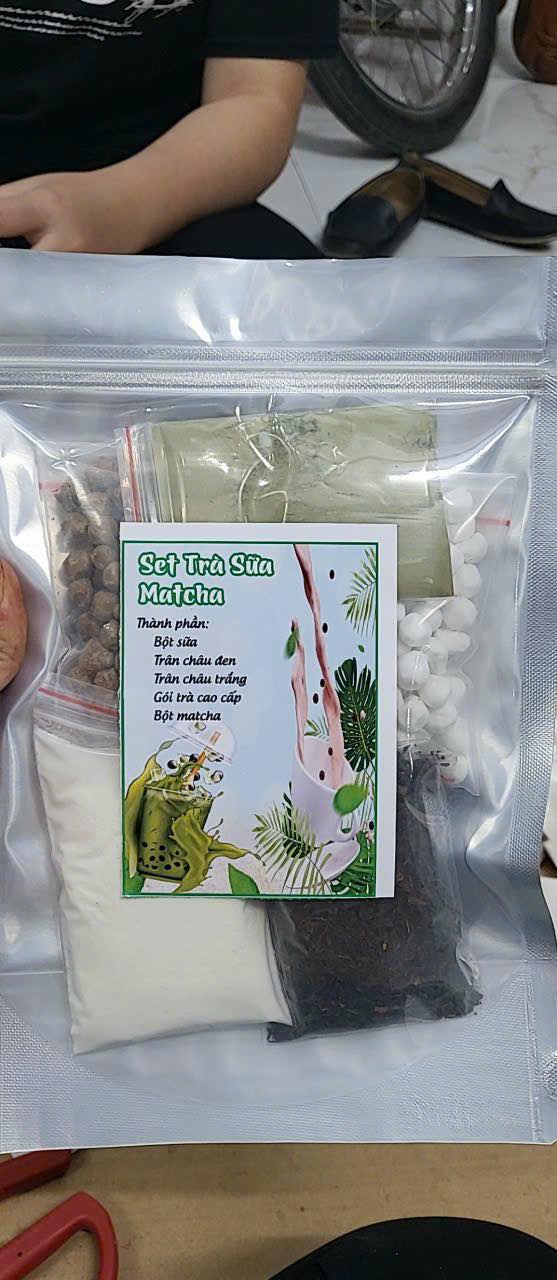 sét trà sữa - 8 vị trà sữa