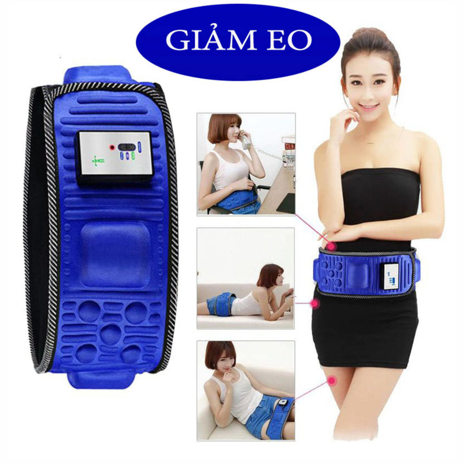 Đai mɑssage bụng x5 đai masage giảm mỡ bụng mát sa bụng đai masage giảm mỡ toàn thân mua ngay đai masage x5 cao cấp đánh tan mỡ bụng sale 50%