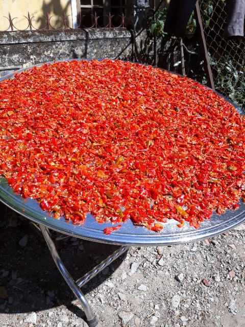 Ớt bột Huế nguyên chất dạng mịn 500gr