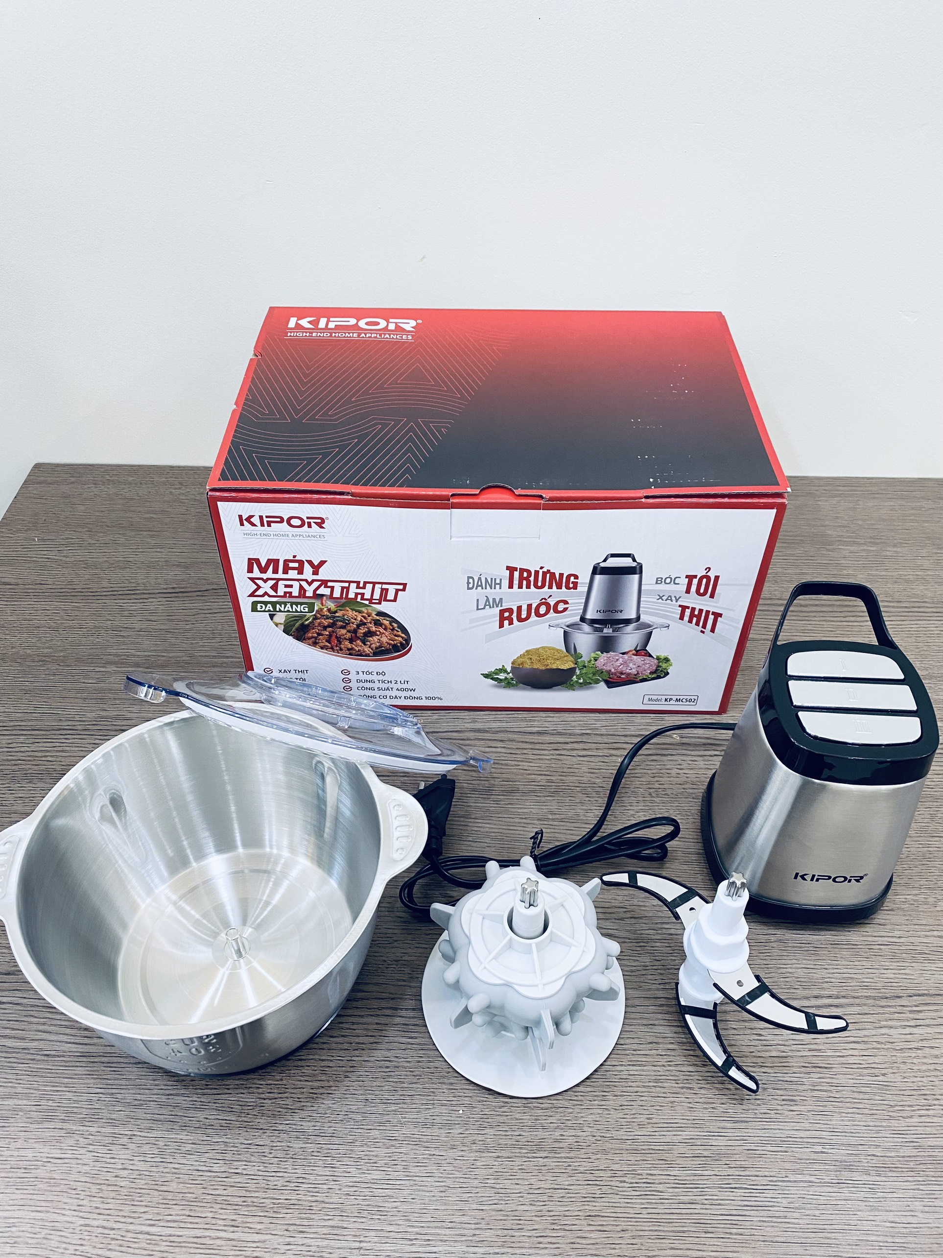Máy xay thịt đa năng Kipor KP-502