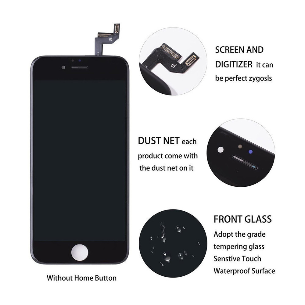 LCD Display For iPhone6S Touch Screen Assembly Replacement 100% Tested No Dead Pixel+Give Tools